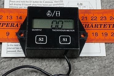 датчик тахометра: Электронный тахометр счетчик моточасов тахометр бесконтактный — 1