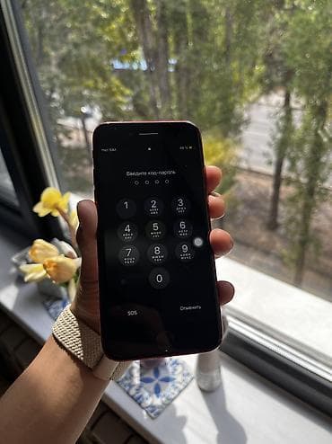 iphone xc: IPhone 7, Б/у, 128 ГБ, Красный, 100 % — 5