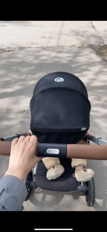 удобные коляски для новорожденных: Коляска, цвет - Черный — 1