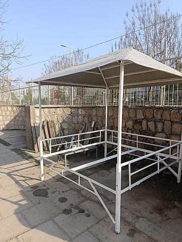 крышка на бочку: Сөрү сатылат. размер 2*2. разборный. крышасы менен — 3