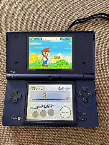 планшет рисования: Nintendo DSi (синяя), идеальное состояние, прошита, установлен — 1