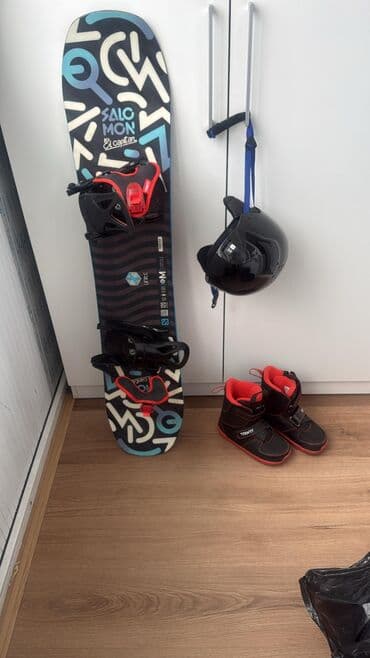 фл: Комплект для сноуборда: - Сноуборд Salomon El Capitan (универсальный — 1