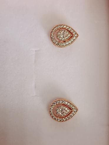 серёжи: Серёжки от бренда Xuping Гарантия на 2 года Медицинская золото Очень — 1