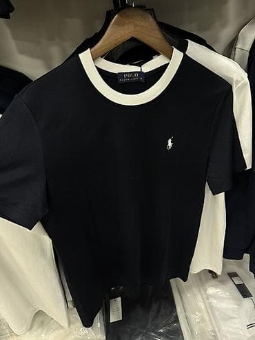 футболки поло: Мужская футболка, M, L, XL, Polo Ralph Lauren, Новый, цвет - Белый, Самовывоз — 2