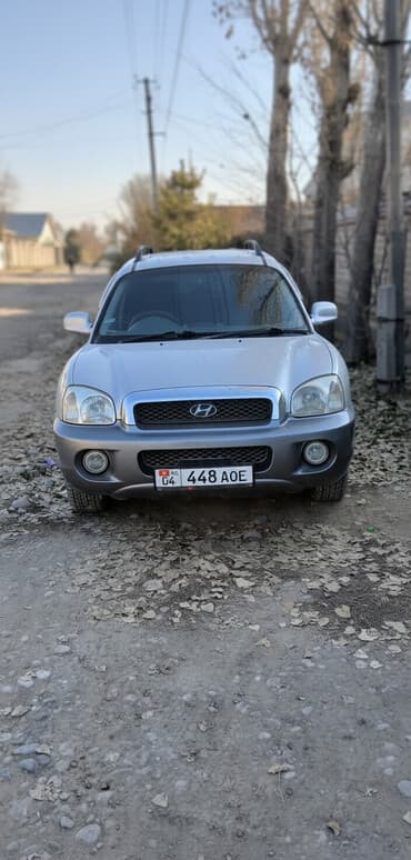 продаю связи с переездом: Hyundai Santa Fe: 2003 г., 2.7 л, Автомат, Бензиновая, Кроссовер — 1