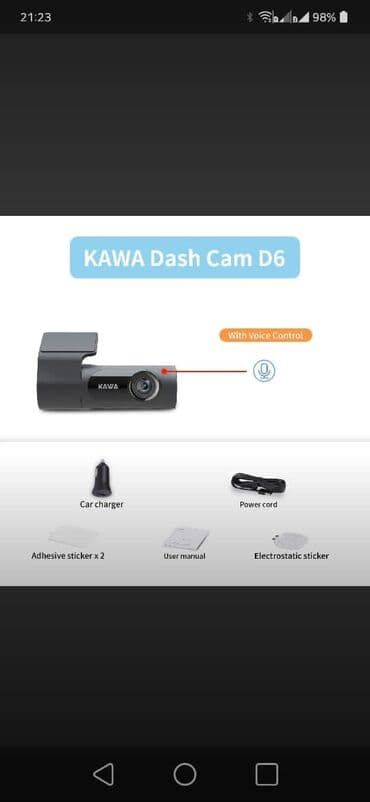 видеорегистратор комбо 3 в 1 бишкек: Авто регистратор с голосовым управлением KAWA D6 Dash Cam 2K — 2