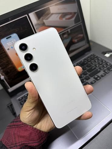 iphone 11 64: Samsung Galaxy S24+, Б/у, 512 ГБ, цвет - Серебристый, 1 SIM, eSIM — 1