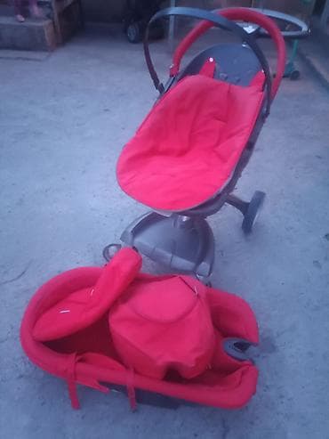 Коляска, Stokke, Б/у at lalafo.kg Коляска, Stokke, Б/у