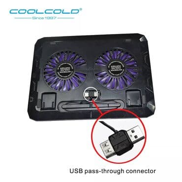 охладитель для ноутбука: CoolCold F3-1 Подставка для ноутбука с охлаждением Арт. 2181 — 2