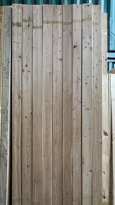 Террасная доска из хвойных пород с рифлением (антискользящий профиль)