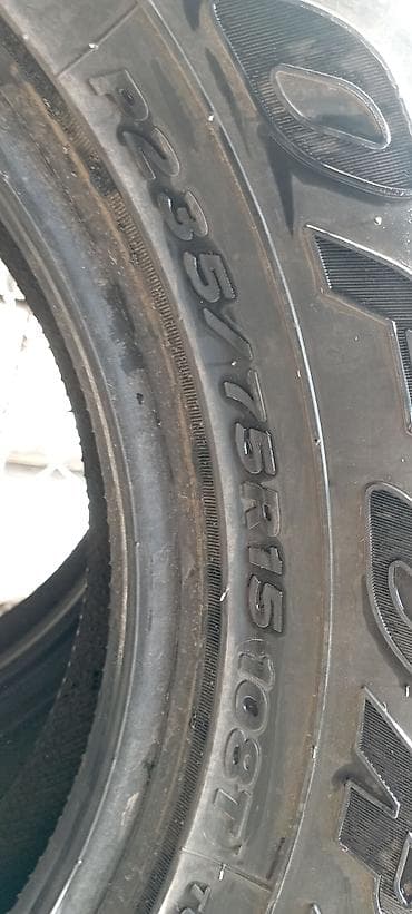Шиналар жана дисктер: Шиналар 235 / 75 / R 15, Колдонулган, Жуп, Жол тандабастар (АТ/МТ), Goform — 3