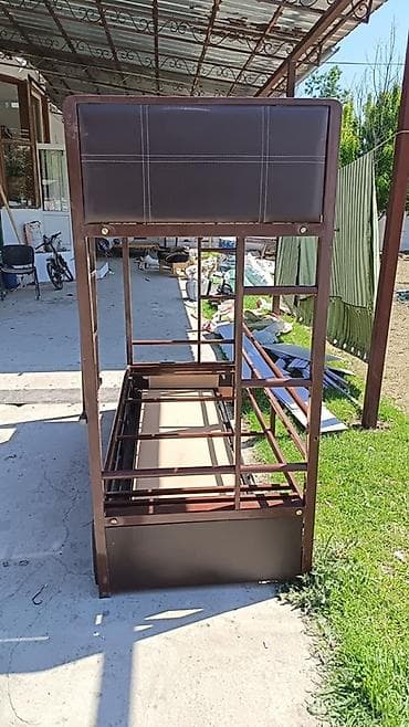 Двухъярусная металлическая кровать - Прочная сварная рама из стальных — 2