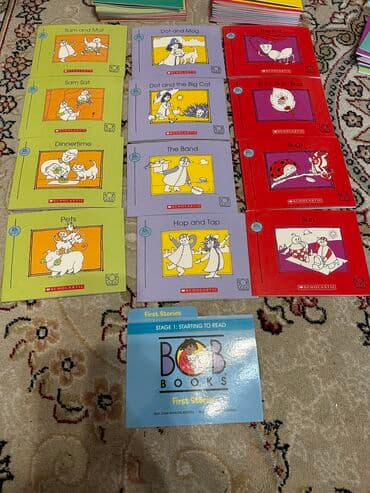 шайлушай из бумаги: Bob books deluxe reader collection. Книжки для освоения навыка чтения — 8