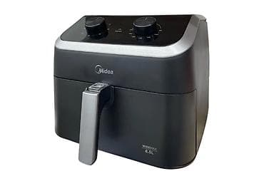 Аэрогрили: Аэрогриль (фритюрница без масла) Midea WIDEMAX 8.5L - Объем корзины — 1