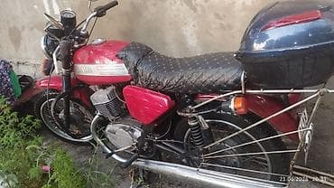 ява яву явы jawa: Мотоцикл Jawa (ЯВА), красный. Основные характеристики: - Двигатель — 1