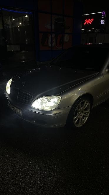 step rf3: Mercedes-Benz S-Class: 2003 г., 3.2 л, Автомат, Дизель, Седан — 2