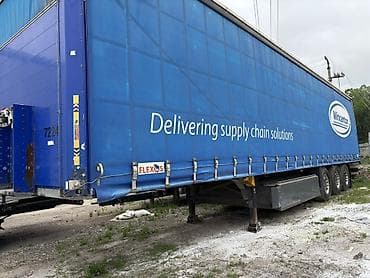 тандем будка: Прицеп, Schmitz Cargobull, Шторный, Б/у — 1