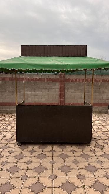 сдаю сталовой: Передвижной торговый киоск с навесом, прилавок для уличной торговли — 2