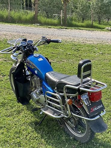 электромотоцикл для детей: Классический мотоцикл Suzuki, 250 куб. см, Бензин, Взрослый, Новый — 4