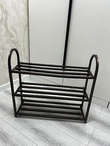 Вешалки: Полка для обуви, Б/у, Железо, Самовывоз, Платная доставка — 3