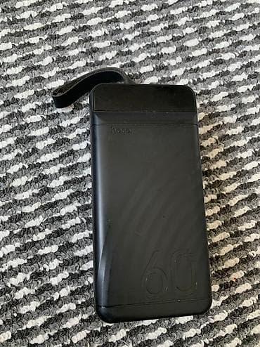 power bank hoco: Портативный аккумулятор Hoco 60000 Mah черного цвета с матовым — 2