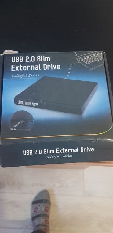 DVD ром внешний для любого компа, и ноутбука. почти новый 2 раза