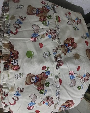 бортики в кроватки с: Детские комплектующие для кроватки/коляски с мишками - Мягкие — 1