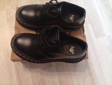 dr: Dr. Martens 1461 Bex – классические дерби из гладкой чёрной кожи. - — 4