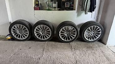 Колеса в сборе 245 / 45 / R 18, Всесезонная, Б/у, Комплект, Легковые, Литые, отверстий - 5