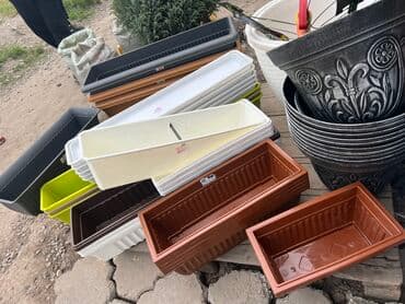 цветочница: Большой ассортимент, Цветочных горшков, почвы, семян газона и многое — 8