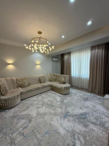 сдается 3 ком квартира: 3 комнаты, 95 м², Элитка, 13 этаж, Дизайнерский ремонт — 2