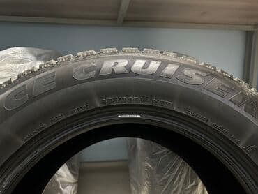 шины на х5: Шины 285 / 60 / R 18, Зимняя шипованная, Б/у, Комплект, Внедорожные (АТ/МТ), США, Bridgestone — 4