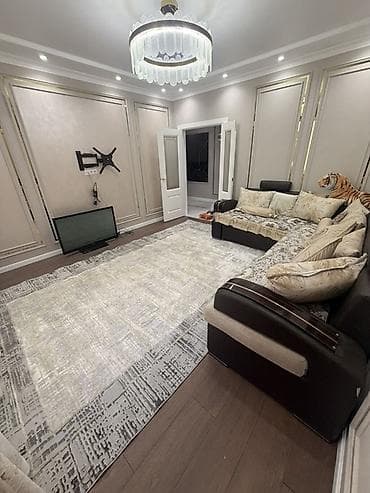 квартиры в кара балте: 2 комнаты, С мебелью полностью — 5