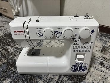 бытовая швейная машинка janome: Бытовая швейная машинка JANOME. Описание: - Универсальная — 6