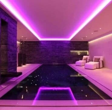 лампы светодиодные цена бишкек: Светодиодная гибкая неоновая лента 220V, Фиолетовый Светодиодный — 5