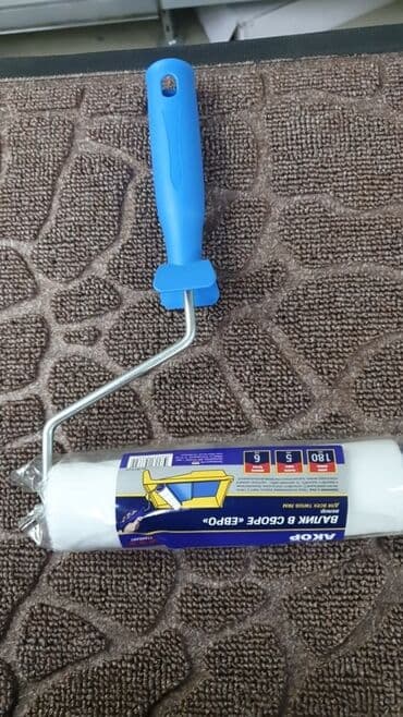 полироль авто: Валик малярный в сборе «ЕВРО» АКОР - Материал шубки: велюр — подходит — 1