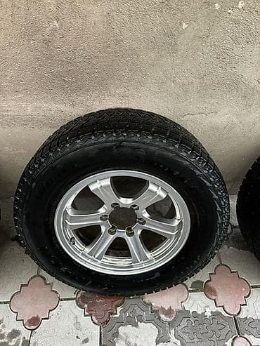 Шиналар жана дисктер: Дөңгөлөктөр монтажда 265 / 65 / R 17, Кыш, Колдонулган, Комплект, Жол тандабастар (АТ/МТ), Куйма, тешиктери - 6 — 2
