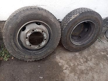 Дөңгөлөктөр монтажда 215 / 75 / R 17.5, Колдонулган, Жуп, А/ч техникасы, Темир, тешиктери - 6 — 1