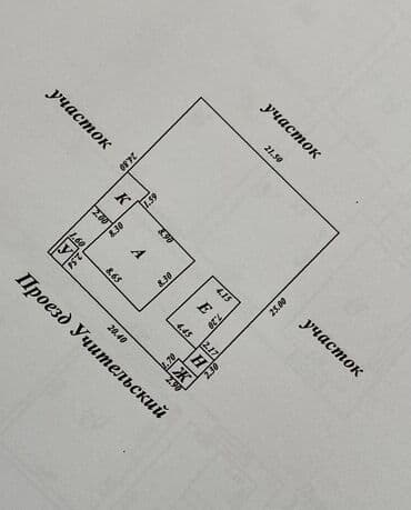 разборные дома: Дом, 100 м², 6 комнат, Собственник, Старый ремонт — 2