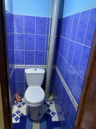 дом бишкек аренда: 45 м², 2 комнаты, Балкон застеклен, Евроремонт, Подвал, погреб — 1