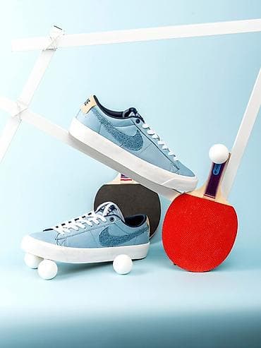 Айымдардын бут кийими: Эркектердин кроссовкасы, 45, Nike, Жаңы, түсү - Көгүлтүр — 1