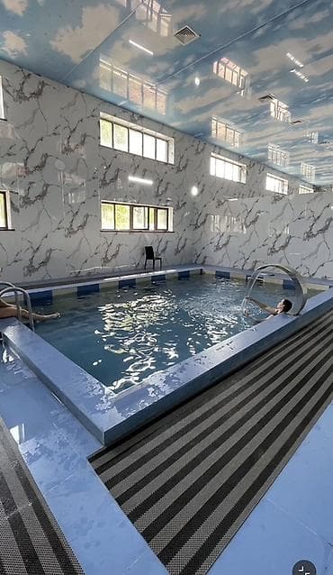 квартира почасовая: Гостевые апартаменты у Иссык-Куля с собственным крытым бассейном. - — 3