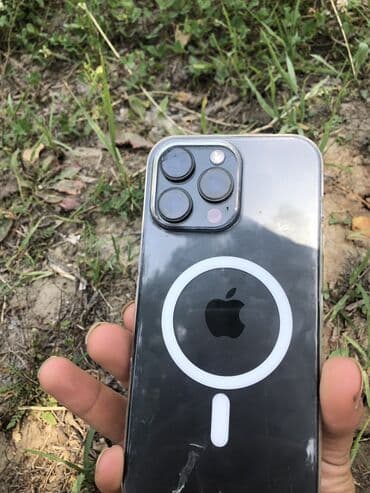 принтер санон: IPhone 16 Pro Max, Жаңы, 256 ГБ, Black Titanium, Заряддоочу түзүлүш, Куту, Каптама, 100 % — 2