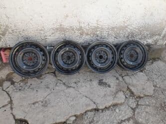 купить диски на авто в бишкеке: Дөңгөлөктөр монтажда 195 / 65 / R 15, Кыш, Жаңы, Комплект, Темир, тешиктери - 5 — 10