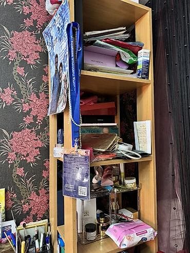 Текчелер, стеллаждар, секичелүү койгучтар: Китеп текчеси, ЛДСП, Полго орнотулма — 1