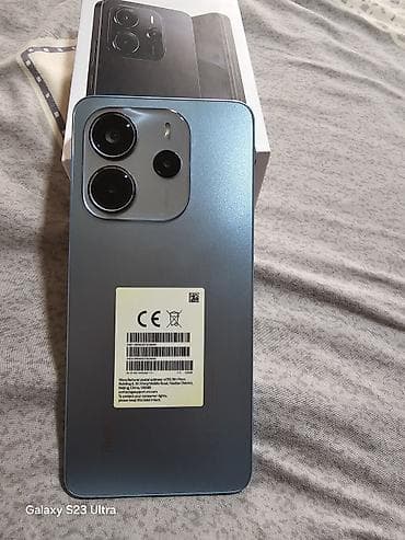 drone camera: Redmi, Redmi Note 14, Б/у, 128 ГБ, цвет - Голубой, 2 SIM — 8