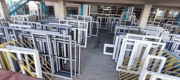 буу терезе эшик: Буюртмага алюминий терезелер, Фасаддык — 2