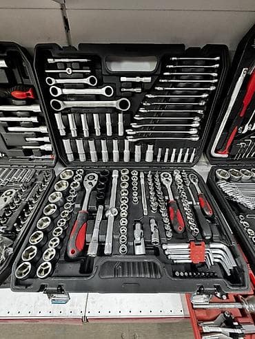 Мультитулы: 2500 сом и выше Набор слесарно-автомобильного инструмента в прочном — 4