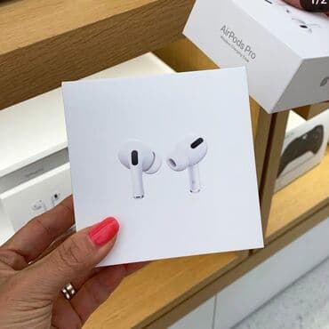 купить левый наушник airpods pro: Вакуумные, Apple, Новый, Беспроводные (Bluetooth), Классические — 1