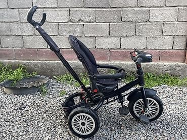 merida warrior: Детский трехколесный велосипед-каталка с родительской ручкой - Цвет — 2